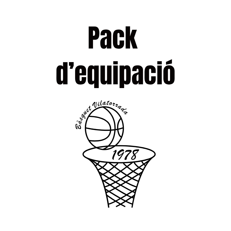 Pack d'equipació